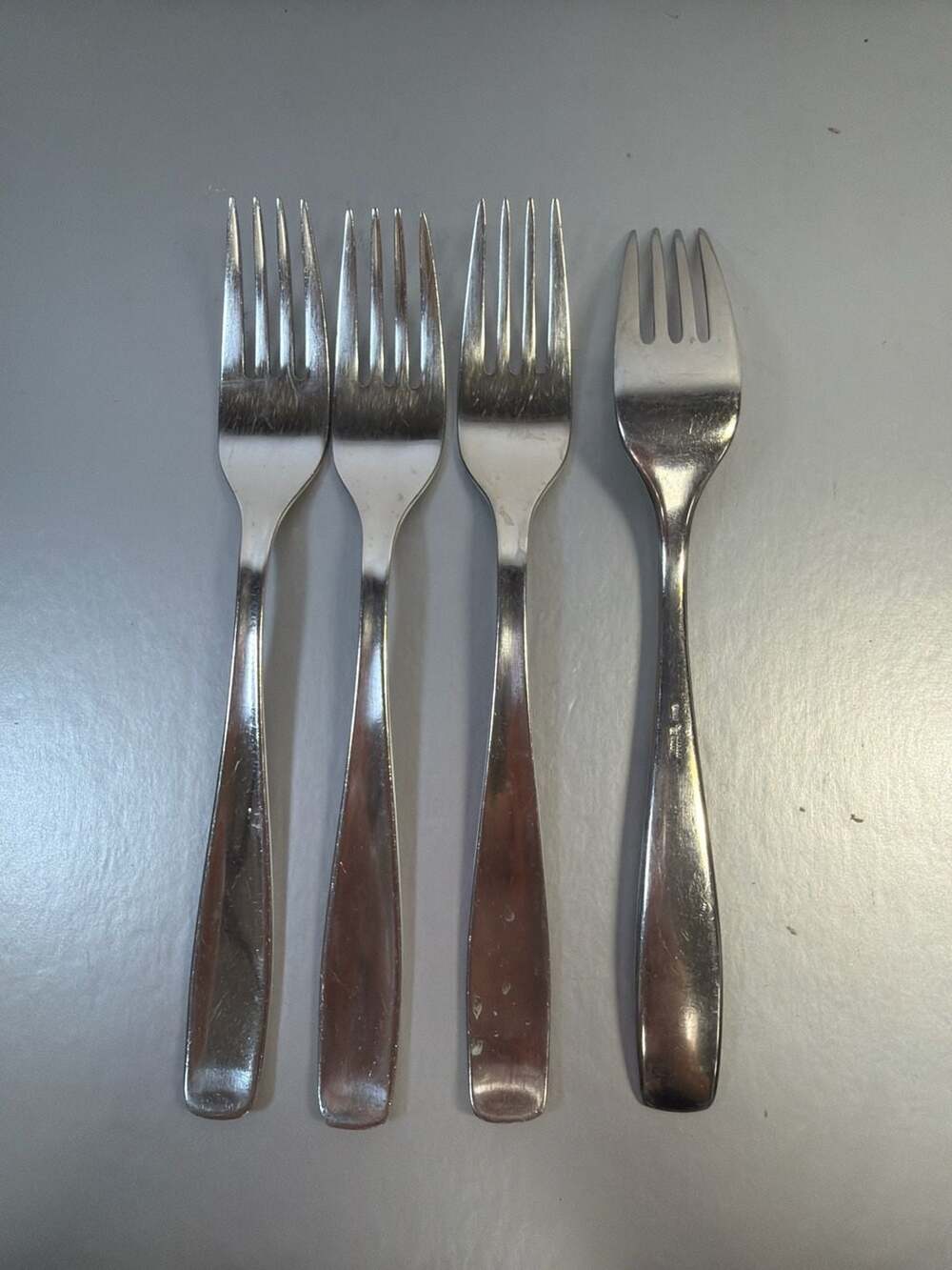 WMF Cromargan Germany Stainless‎ Steel Flatware Forks Set of 4